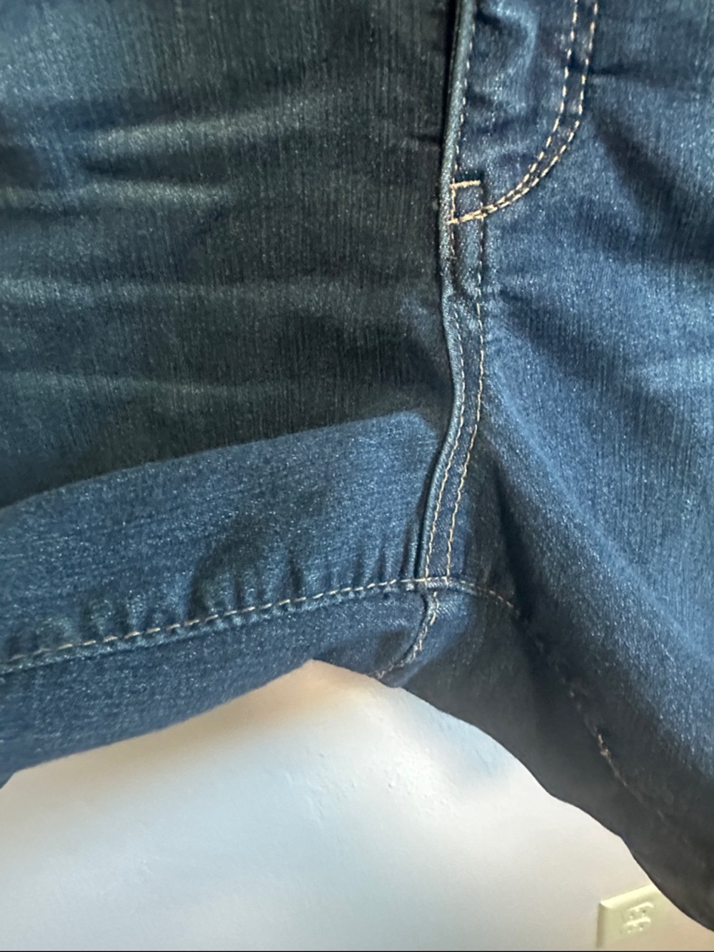 Democracy Dark Blue Denim Shorts - Picture 5 of 7